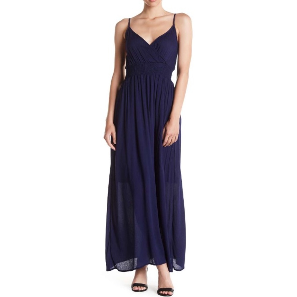Navy Long Versatile Dress